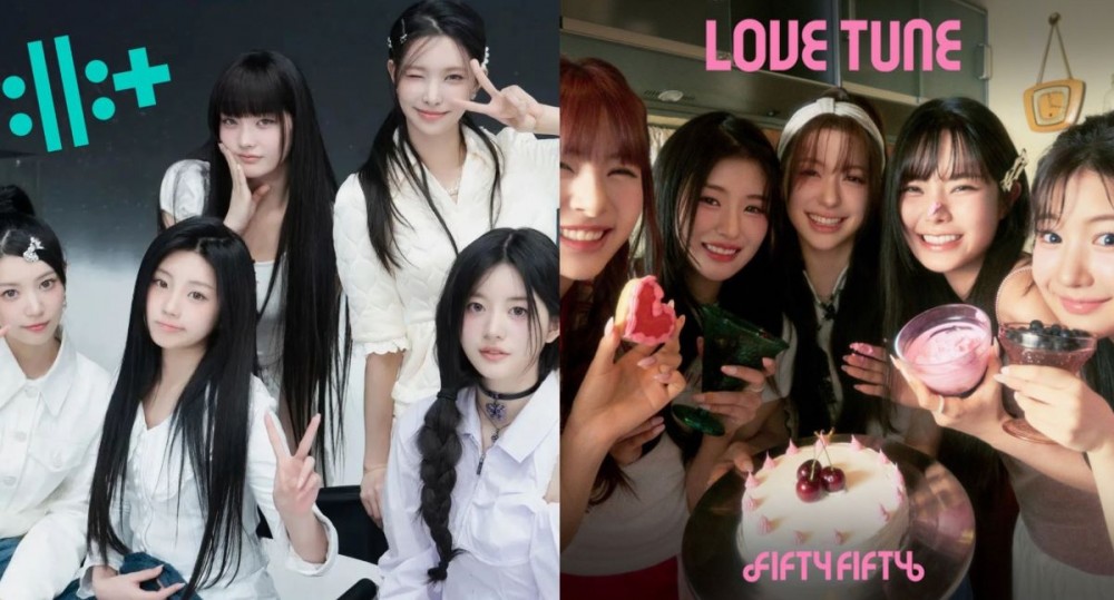  ILLIT và FIFTY FIFTY. Ảnh: AllKPop.