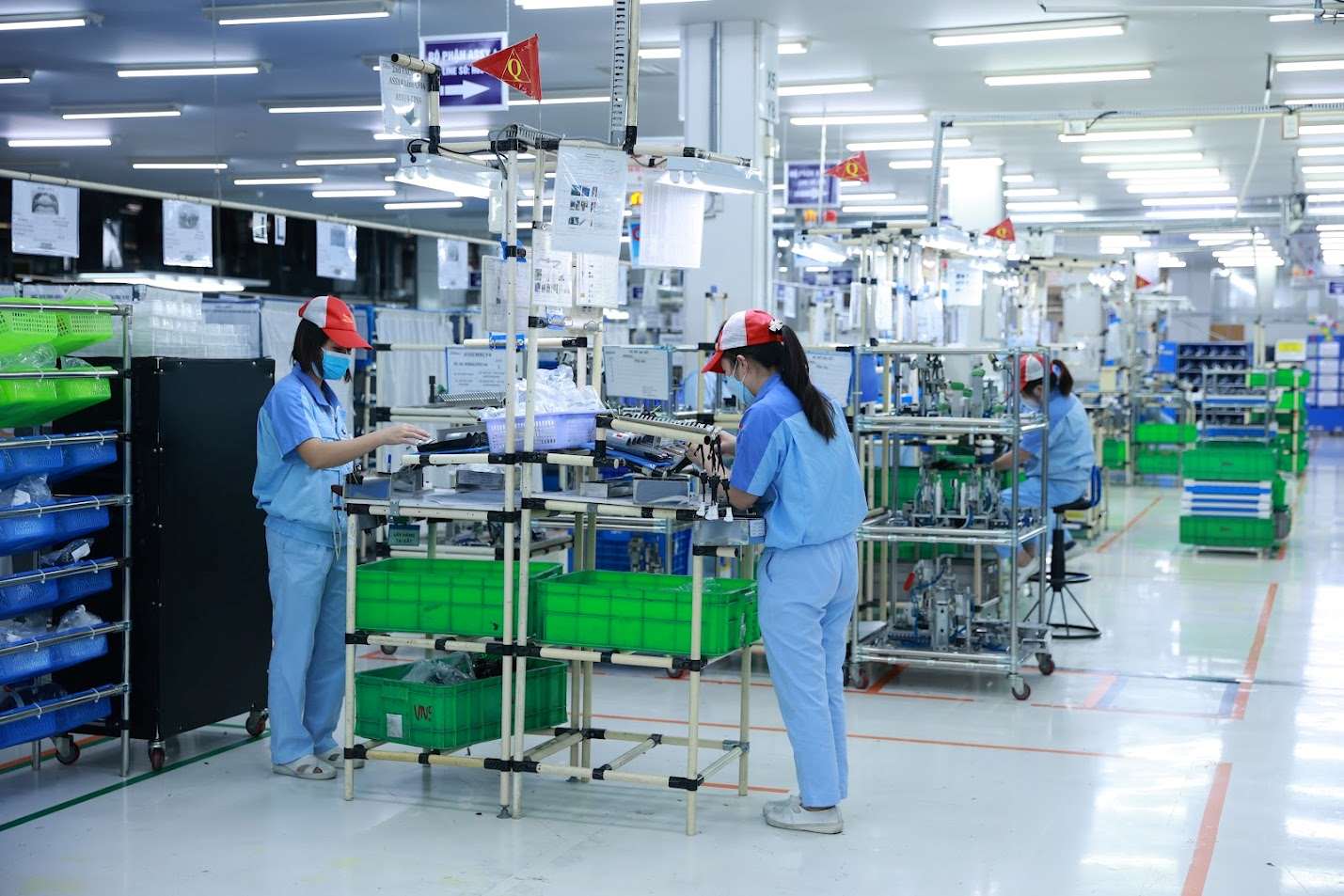 Ước tăng trưởng GDP cả năm 2024 của Việt Nam có thể đạt 6,8-7%. Ảnh: Hải Nguyễn