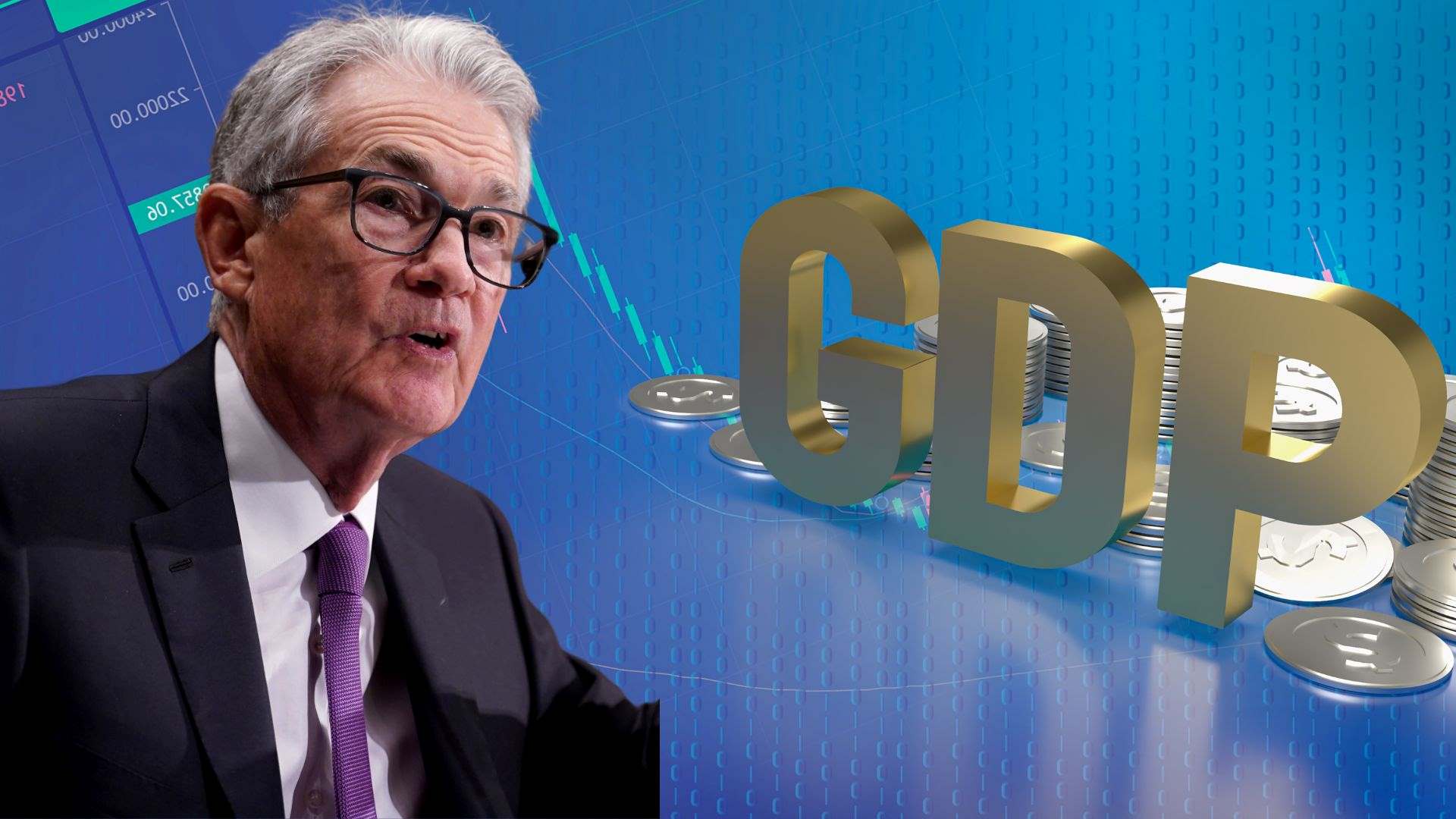 Chủ tịch FED, ông Jerome Powell. Đồ họa: Minh Bảo