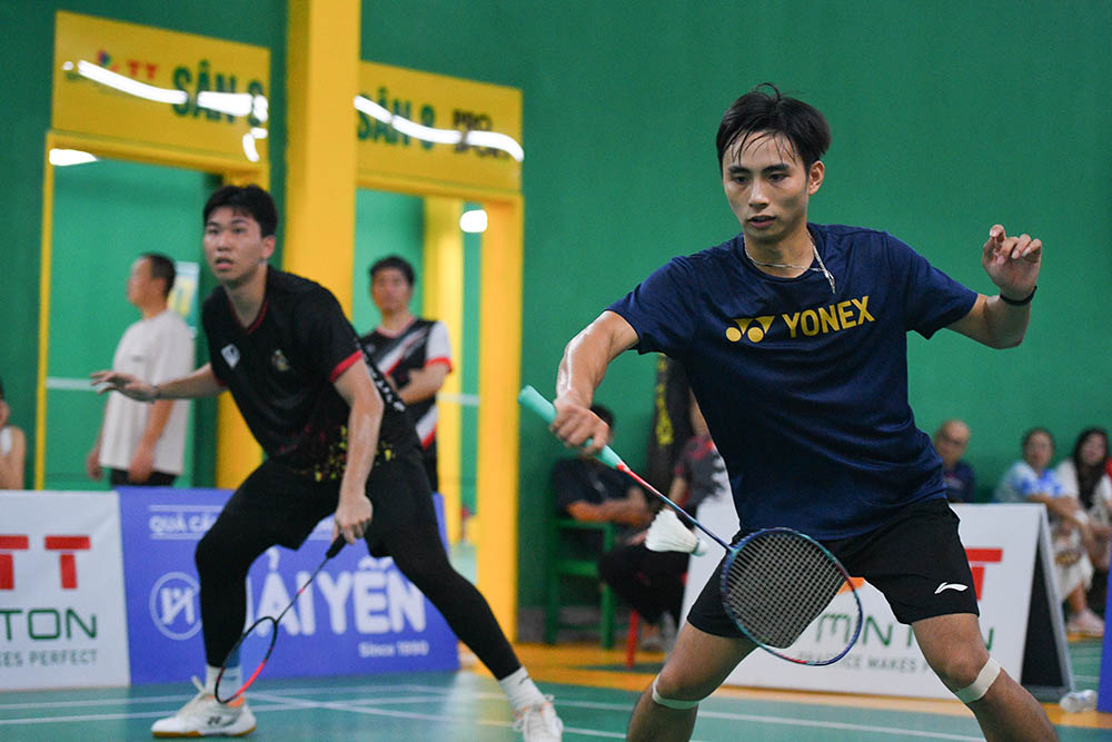 Giải cầu lông phong trào đầu tiên ở Việt Nam áp dụng hệ thống tính điểm cộng dồn được chuẩn hóa theo quy định của Liên đoàn cầu lông châu Á. Ảnh: Thanh Chi