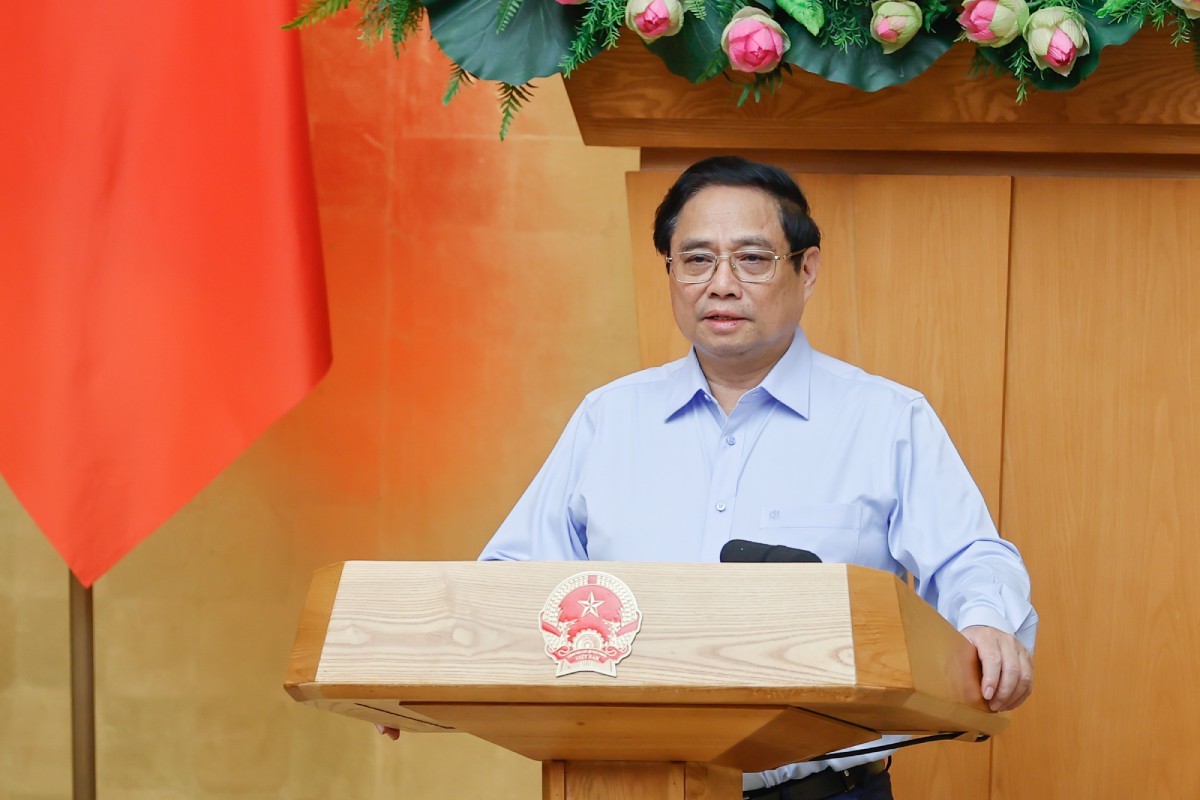 Thủ tướng Chính phủ nhấn mạnh về trách nhiệm của các bộ, ngành. Ảnh: Nhật Bắc