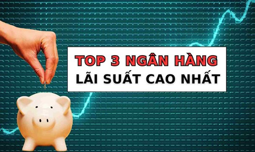 Lãi suất tiết kiệm kì hạn 12 tháng ở điều kiện thường dao động quanh ngưỡng 4,4 - 6%/năm. Đồ họa: Thạch Lam