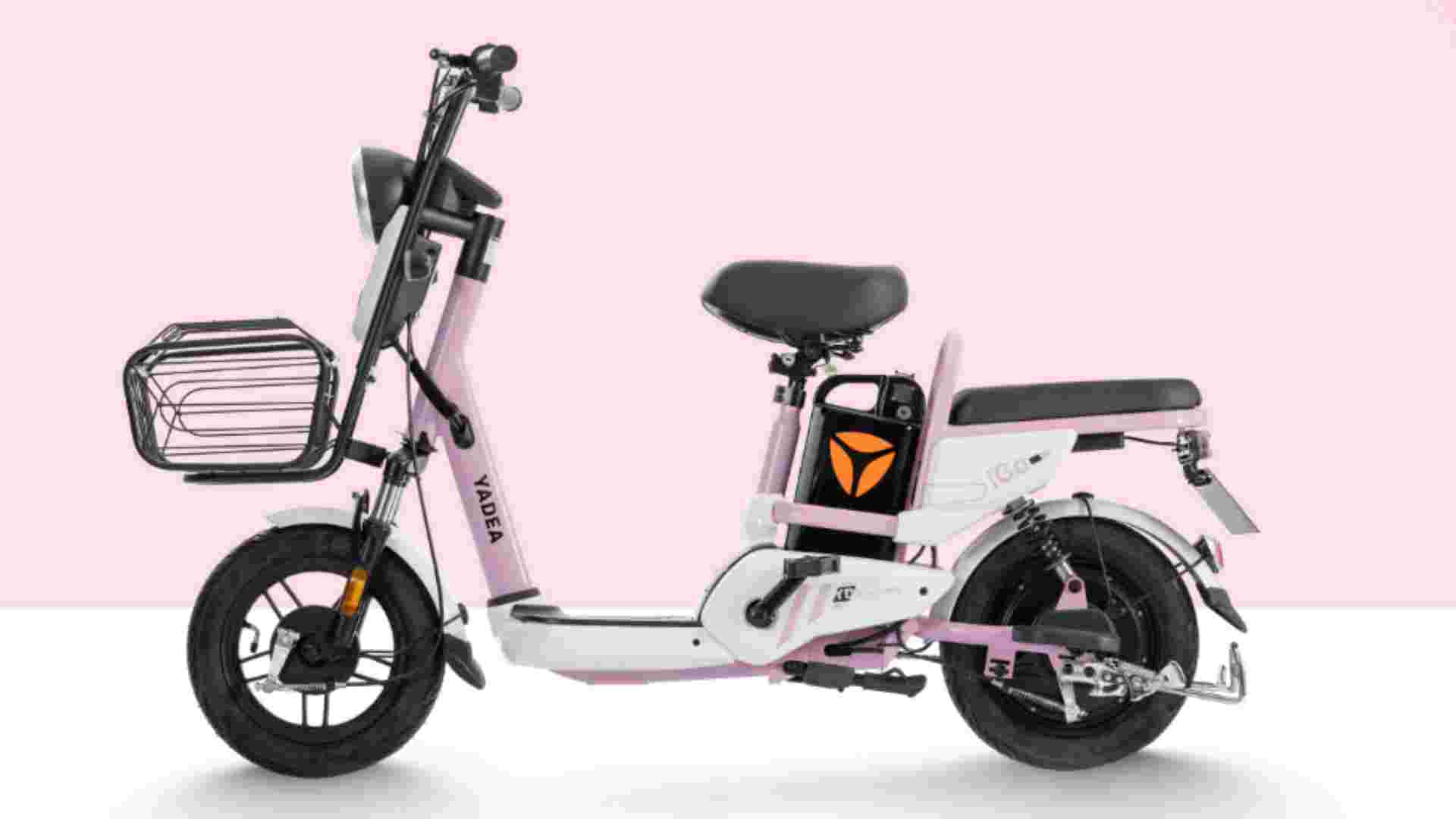 Xe đạp điện thiết kế nhỏ gọn, trang bị khóa chống trộm an toàn. Ảnh: Yadea 