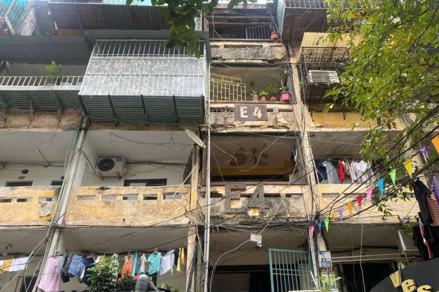 Quy định về việc đền bù khi xây mới chung cư cũ. Ảnh: Linh Trang