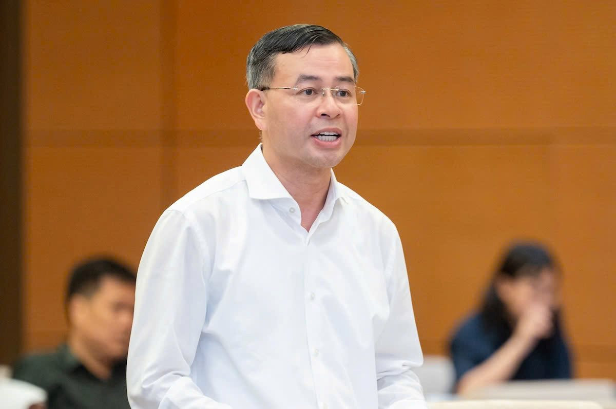 Tổng Kiểm toán Nhà nước Ngô Văn Tuấn cho biết, năm 2023 đơn vị cung cấp hơn 800 tài liệu cho Ủy ban kiểm tra và cơ quan điều tra. Ảnh: Quochoi.vn