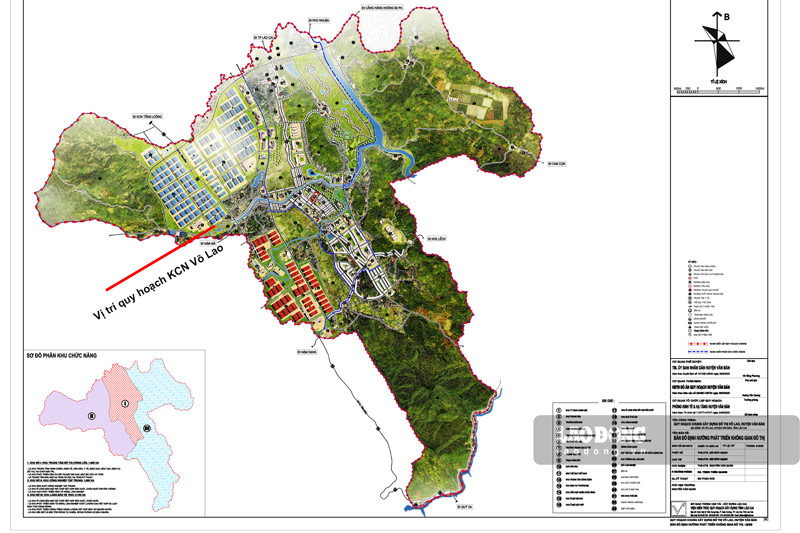 Quy hoach vi tri xay dung KCN tai xa Vo Lao. Anh: Dinh Dai