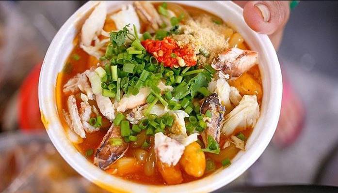 Bánh canh Cua Rời được biến tấu mang một nét riêng. Ảnh: Foody