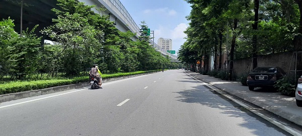 Nhiều biển báo trên cao tốc bị khuất lấp. Ảnh: Xuyên Đông