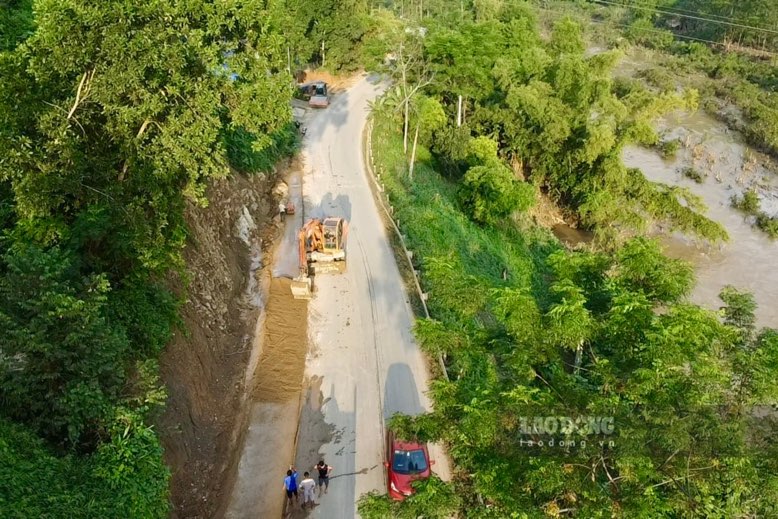 Du an nang cap, xoa diem den tai nan giao thong tren QL.3 doan qua dia phan Cho Moi (Bac Kan).