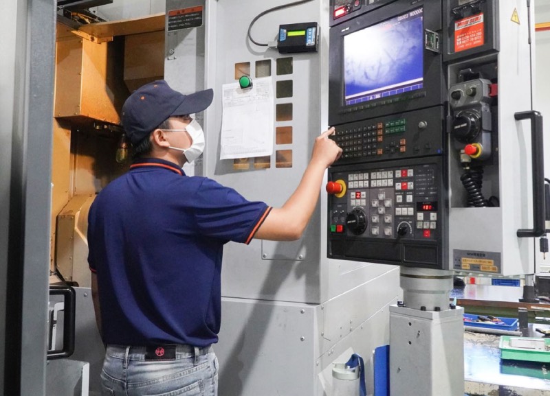 The mechanical engineering industry needs highly skilled human resources to meet production requirements and technological innovation. Photo: Ha Anh