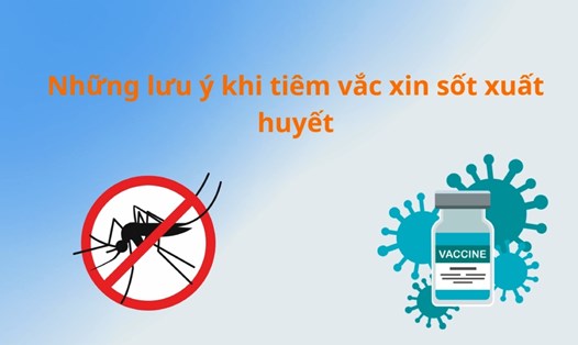Những lưu ý khi tiêm vắc xin sốt xuất huyết. Ảnh: Phương Anh