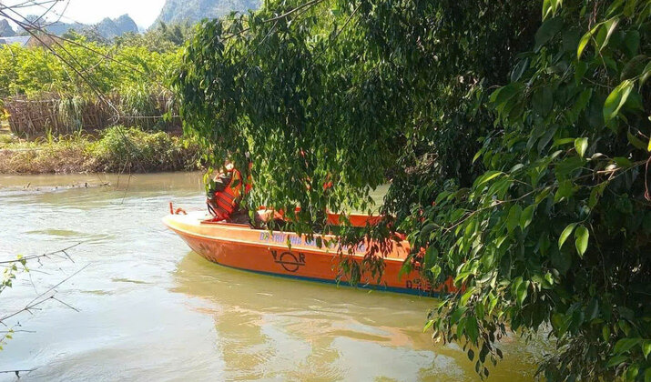 Lực lượng chức năng tìm kiếm người phụ nữ mất tích ở Lạng Sơn. Ảnh: Người dân cung cấp