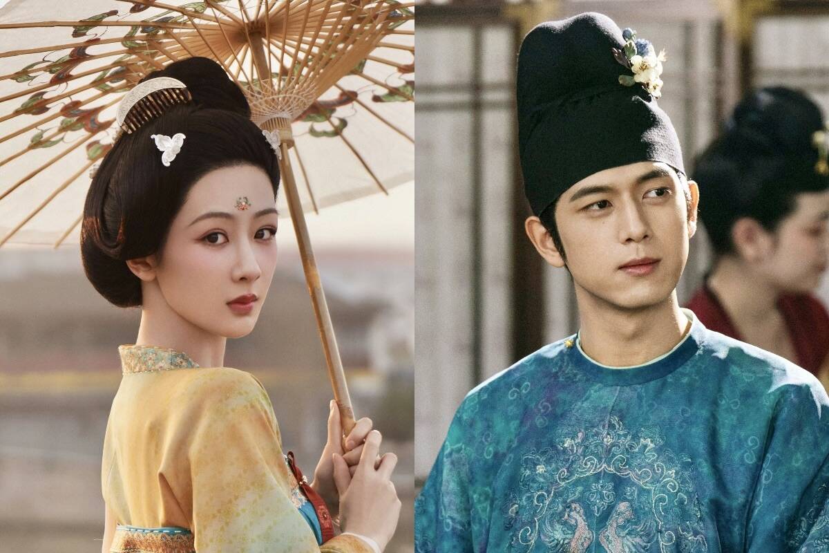 Dương Tử và Lý Hiện đóng chính trong "Quốc sắc phương hoa". Ảnh: Weibo