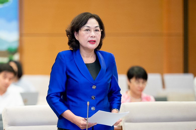 State Bank Governor Nguyen Thi Hong said that the additional investment of state capital at Vietcombank aims to meet the minimum capital safety ratios as prescribed. Photo: Quochoi.vn