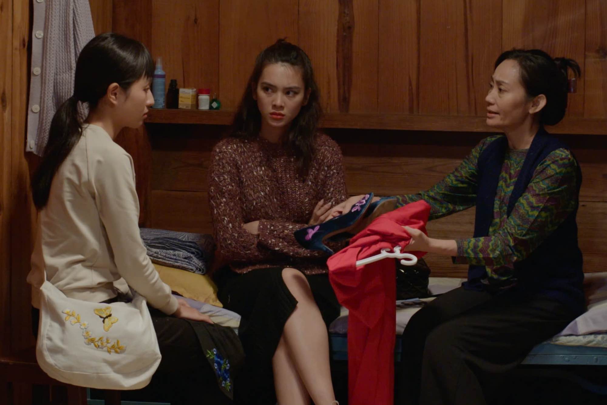  NSƯT Hạnh Thúy đóng bà Chát trong “Hạnh phúc bị đánh cắp”. Ảnh: NSX