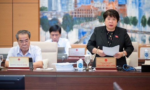 Chủ nhiệm Ủy ban Xã hội của Quốc hội Nguyễn Thúy Anh. Ảnh: Quochoi.vn