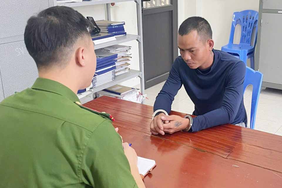 Đối tượng Hảo vi phạm nồng độ cồn, chống người thi hành công vụ. Ảnh: Công an Hà Tĩnh.