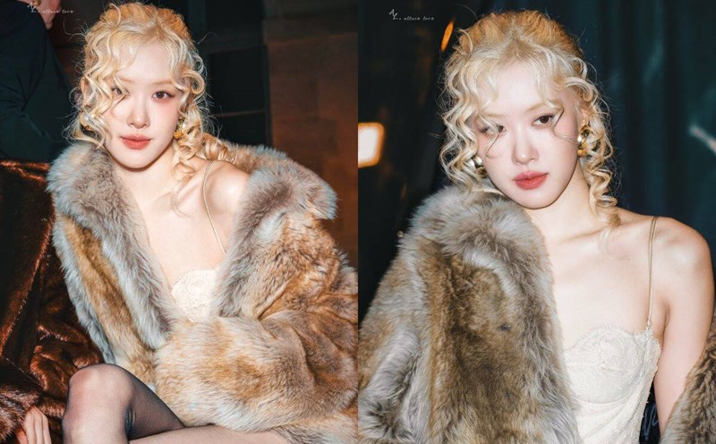 Saint Laurent Global Ambassador Rose Blackpink. Photo: Instagram