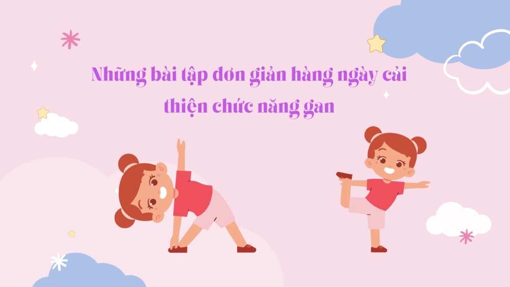 Simple daily exercises improve liver function. Photo: Phuong Anh