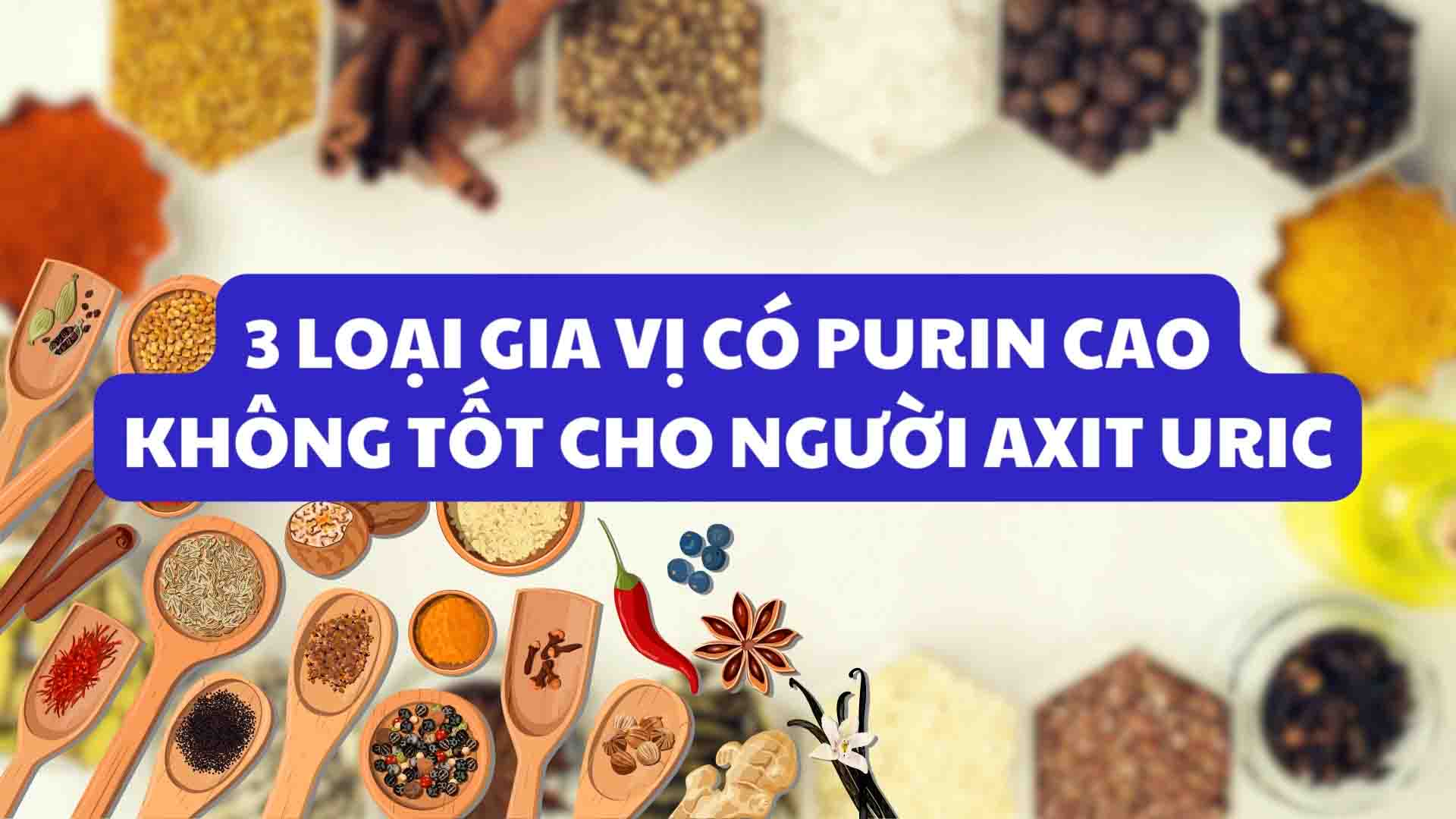 3 spices with high purines are not good for people with uric acid