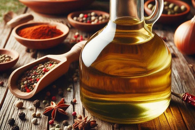 Cold pressed oil brings many health benefits. Photo - AI: Ngoc Thuy