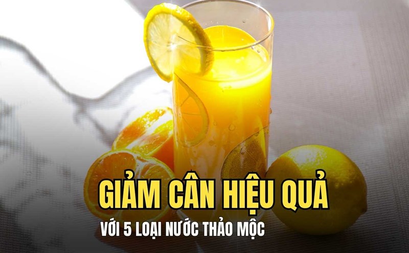 Some herbal drinks can aid in the weight loss process. Graphics: Hoai Lan