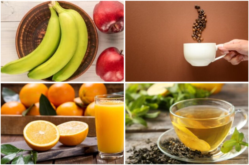 Foods that help reduce uric acid effectively. Graphics: Thuy Duong.