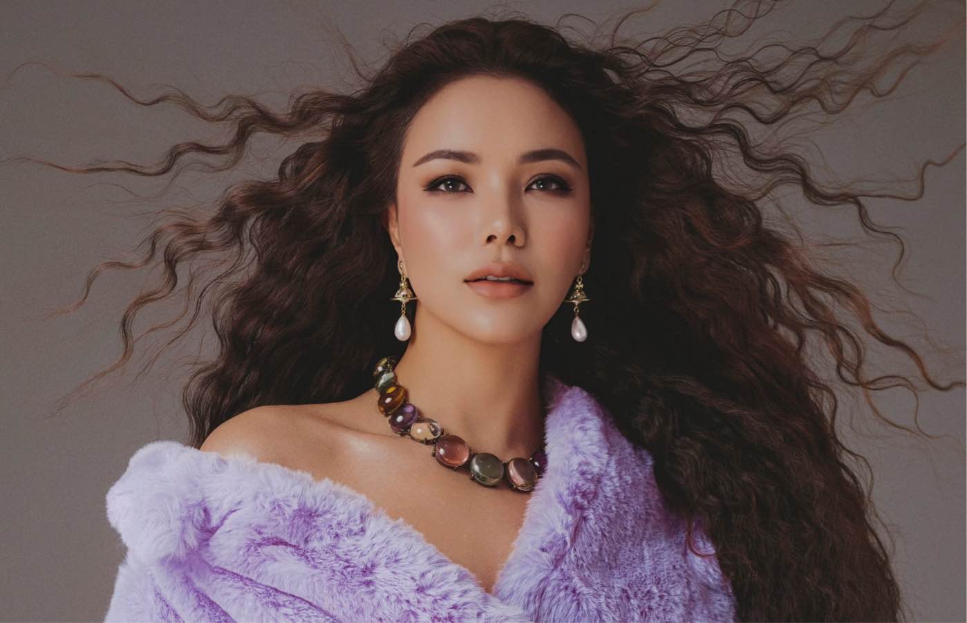 Model Tra Ngoc Hang. Photo: NVCC