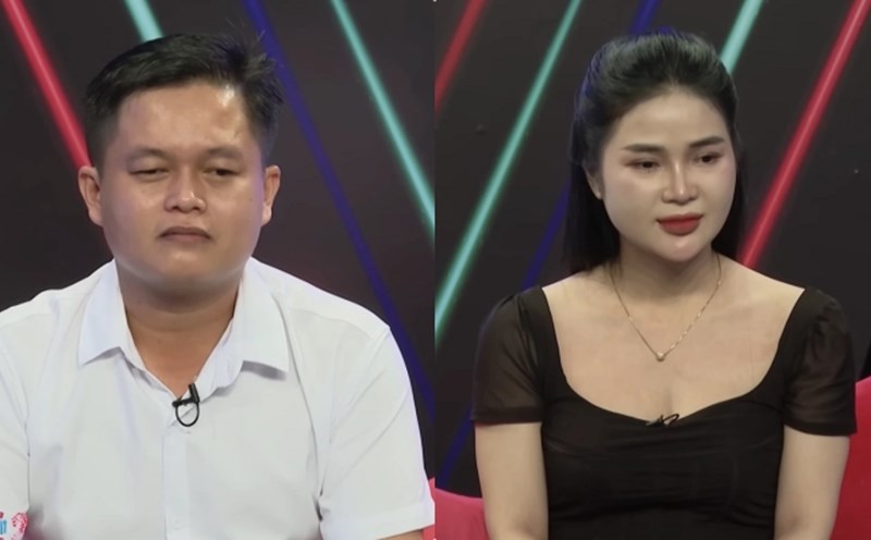 Couple at "You want to date". Photo: Producer