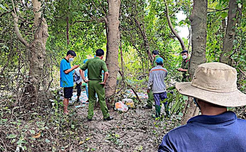 The body was brought ashore for autopsy.