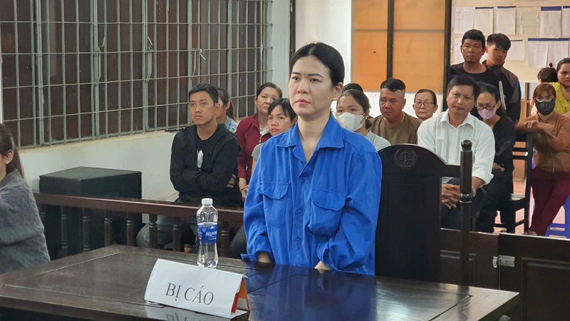 Lương Thị Thanh Thúy đã bị kết án sau khi đâm chồng tử vong. Ảnh: Sỹ Đức