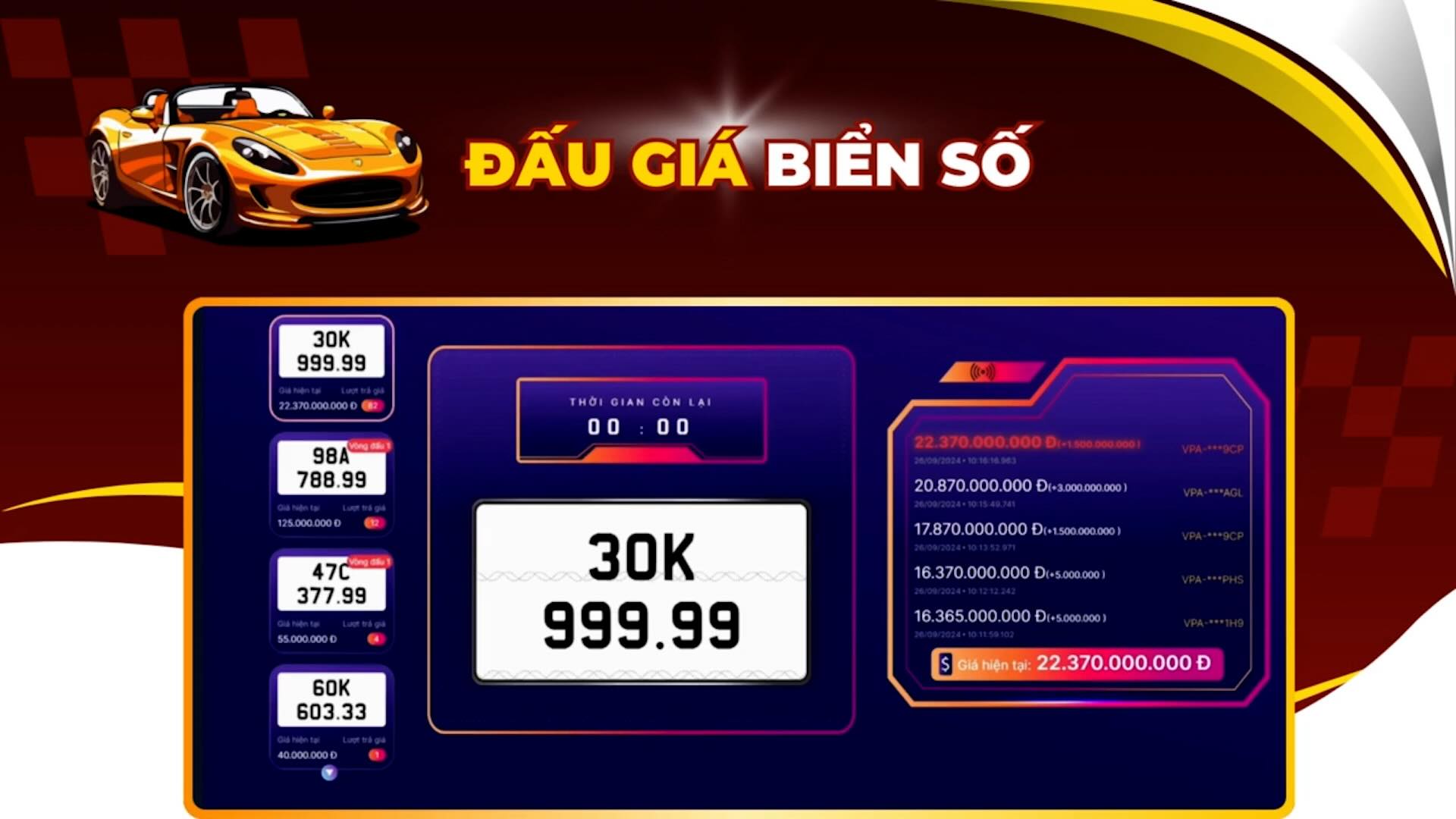 Surpassing the 22 billion mark, license plate 30K-999.99 sets many new records