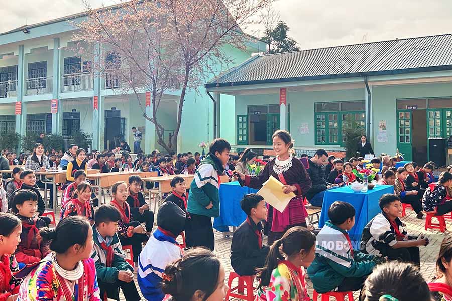 Tỉnh Điện Biên chưa triển khai học 5 ngày/tuần do chưa đảm bảo các điều kiện cần thiết. Ảnh: Quang Đạt