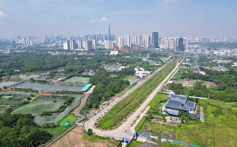 Rach Chiec Sports Complex project remains on paper for 30 years. Photo: Anh Tu