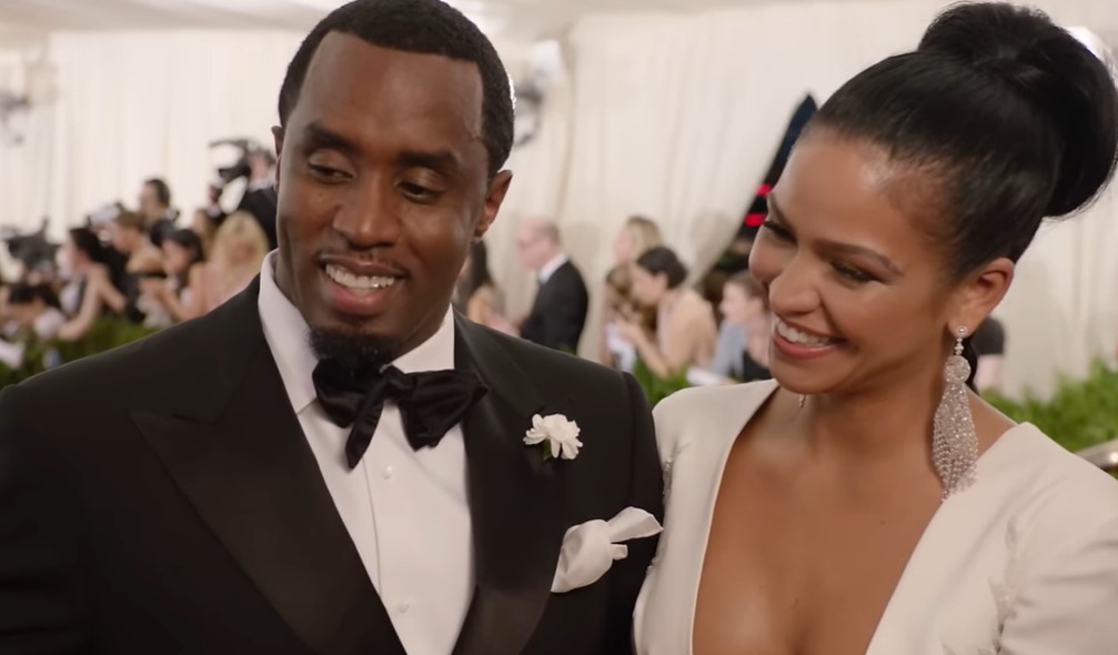 Diddy va ban gai cu Cassie xuat hien tai Met Gala. Anh: Cat tu video cua Vouge