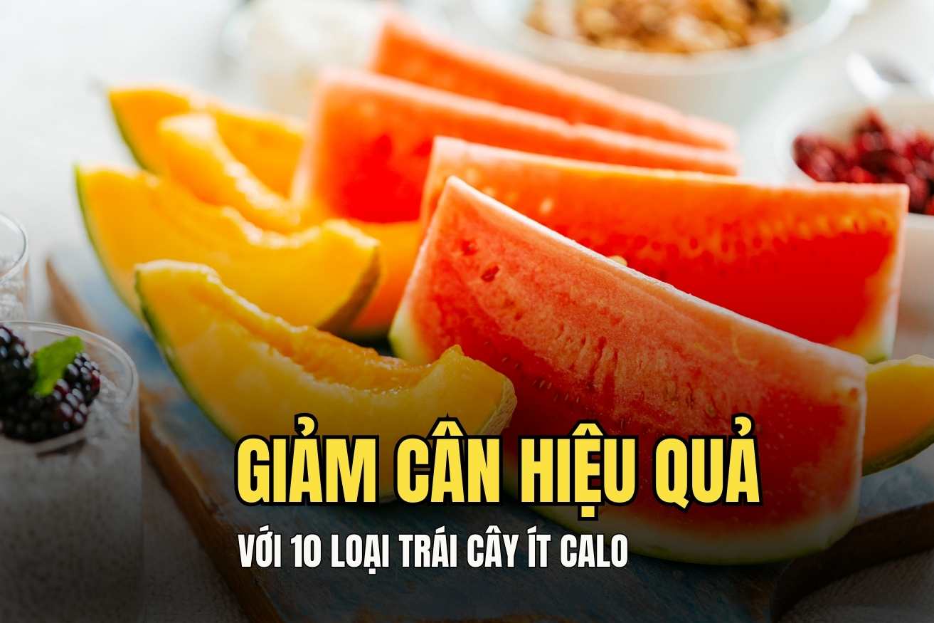 Lose weight effectively with 10 types of fruit. Graphics: Hoai Lan