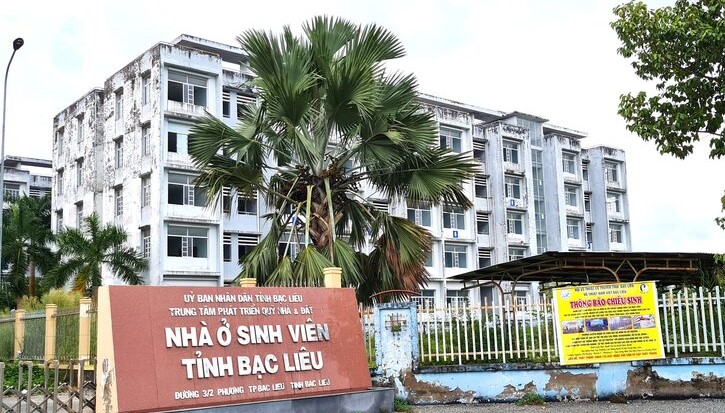 Bạc Liêu sẽ cải hoán khu ký túc xá sinh viên bỏ hoang nhiều năm do không sinh viên nào vào ở. Ảnh: Nhật Hồ