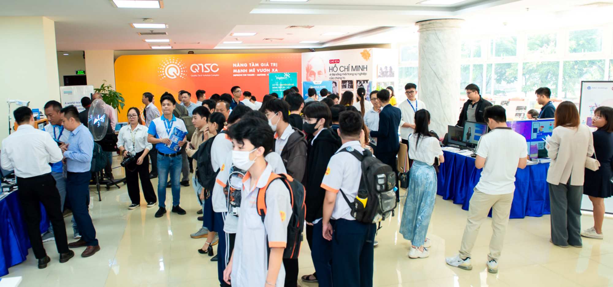 Quang Trung Software Park has many activities contributing to promoting digital transformation in Ho Chi Minh City. Photo: Ngoc Hoa/QTSC