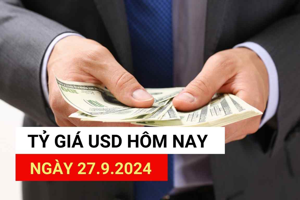 USD exchange rate today 9/27/2024.