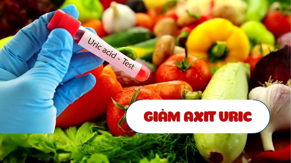 Which vegetables help reduce uric acid and prevent gout?