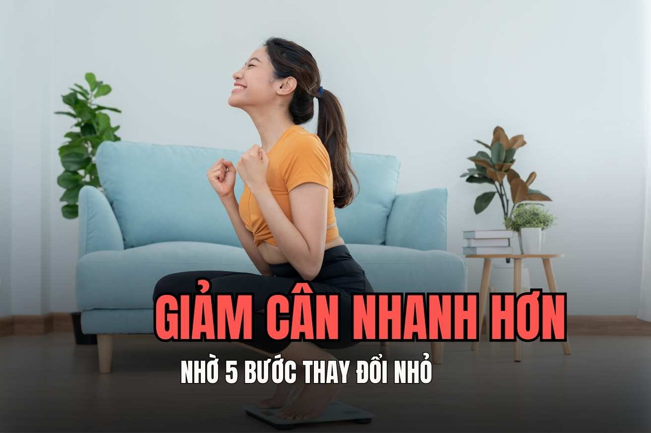 Giảm cân trở nên đơn giản hơn nhờ những phương pháp đơn giản. Đồ họa: Hải Ly
