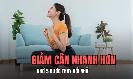 Giảm cân trở nên đơn giản hơn nhờ những phương pháp đơn giản. Đồ họa: Hải Ly