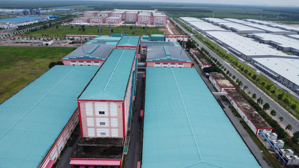 Paihong Vietnam Co., Ltd. registered to invest more capital. Photo: Dinh Trong