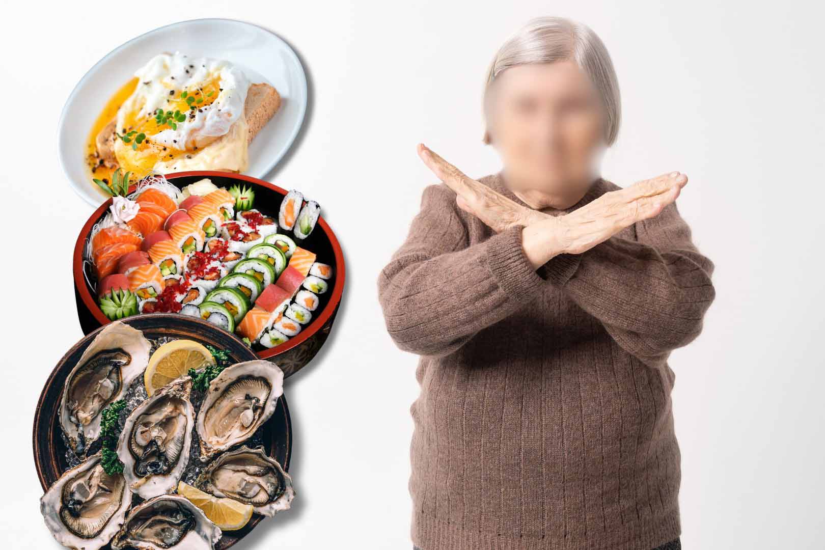 Foods that people over 50 should stay away from