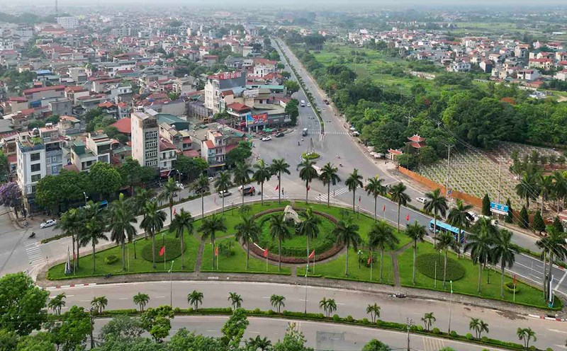 A corner of Son Tay town, Hanoi. Photo: Huu Chanh