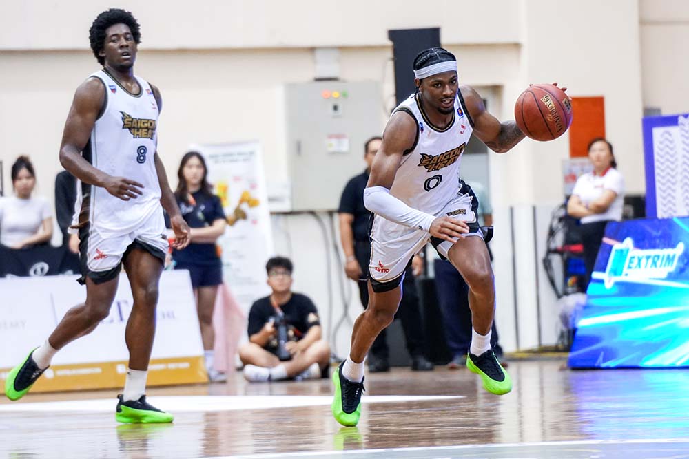 Saigon Heat takes a 2-0 lead in the 2024 VBA finals. Photo: An Khanh