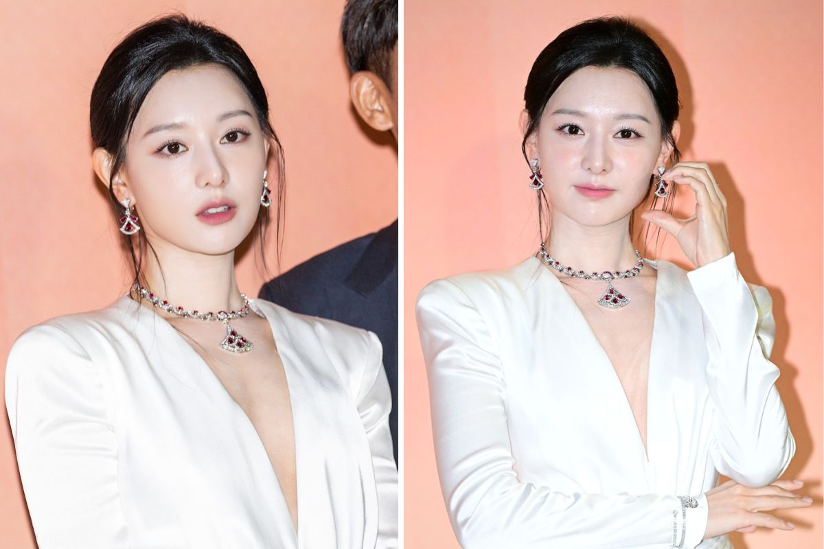 Kim Ji Won recently became a Bvlgari ambassador. Photo: Naver