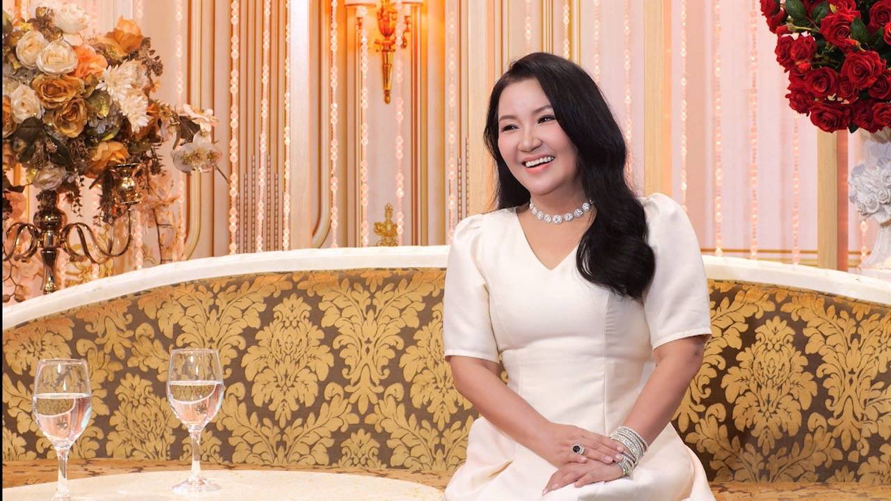 Artist Ngan Quynh at Artist's Life. Photo: Producer.