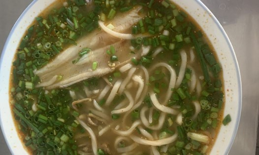 Cháo bột cá lóc. Ảnh: Hải An