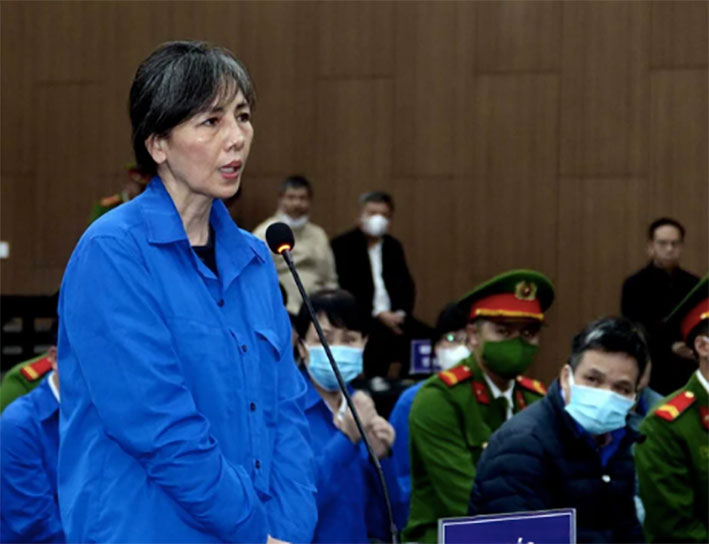 Bà Nguyễn Thị Thanh Thủy - cựu cán bộ Nhà Xuất bản Giáo dục. Ảnh: M. Kiên